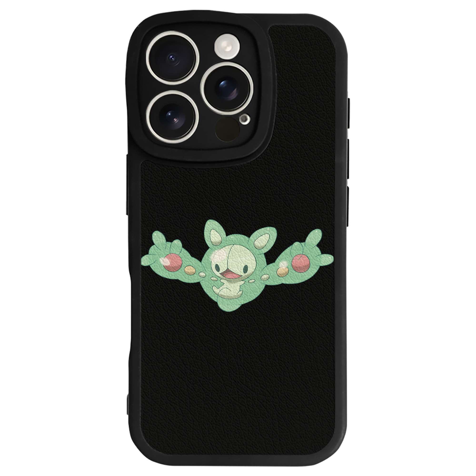（画像用） ポケットモンスター Pokémon 【iPhone 16シリーズ対応】シリコンスマホケース（レザー調） 材質：シリコン